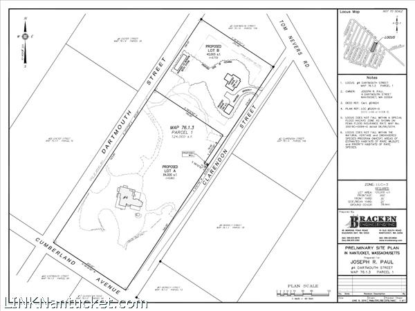 4 Dartmouth Street (Lot 1B) aka Clarendon Street Nantucket Image