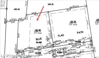 2 Blue Flag Path South of Town